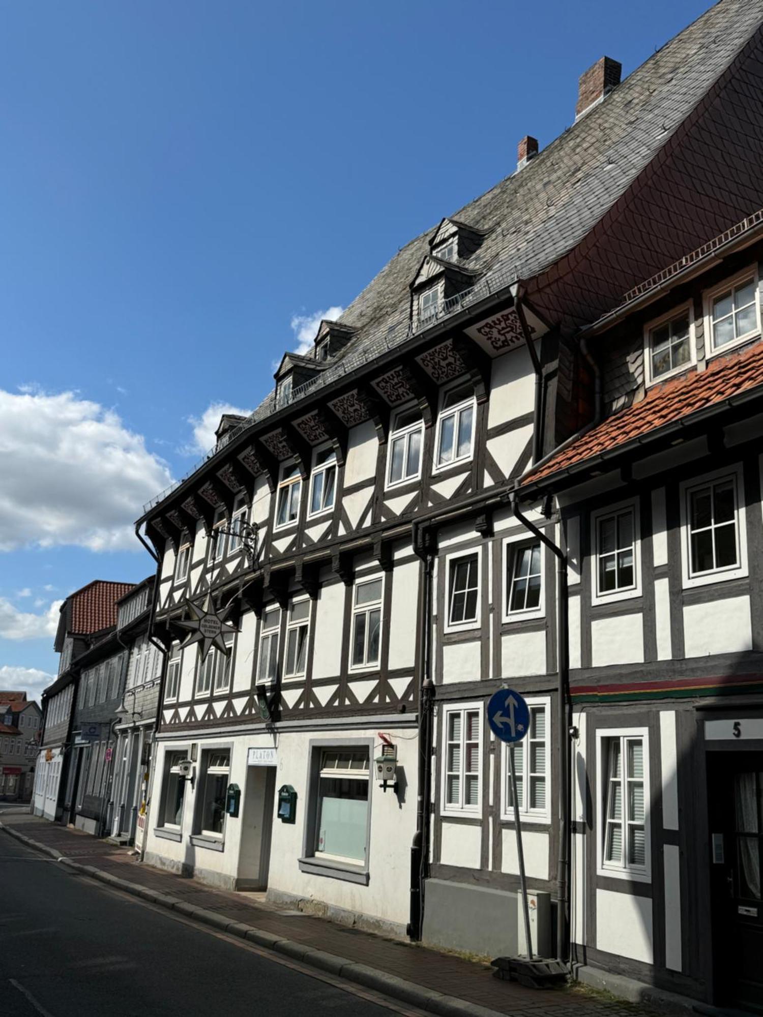 Goldener Stern Hotel Goslar Bagian luar foto